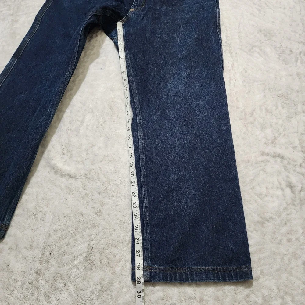 Duluth Trading Company Men's 38x30 Ballroom Relaxed Fit Jeans Straight Leg Denim